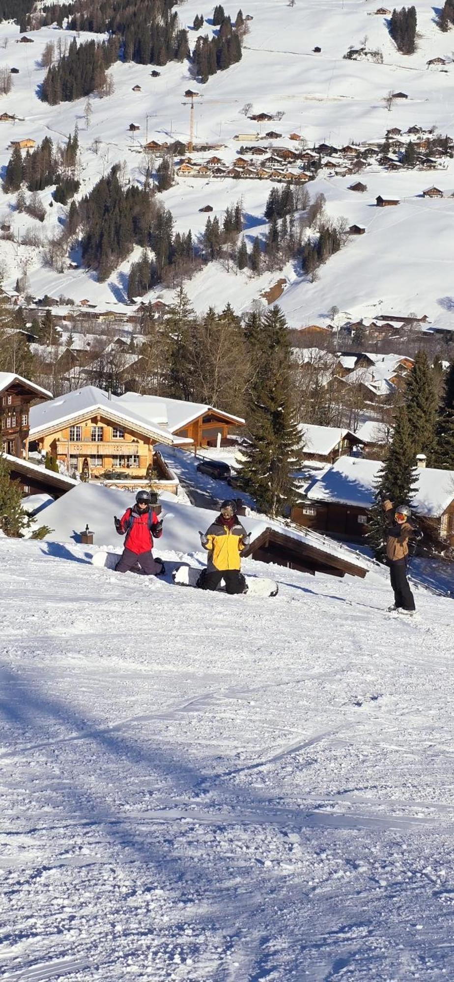 Large Deluxe Studio For 2 - Chalet Lovo Lenk Exterior photo